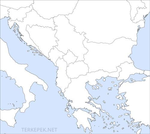 Balkán vaktérkép